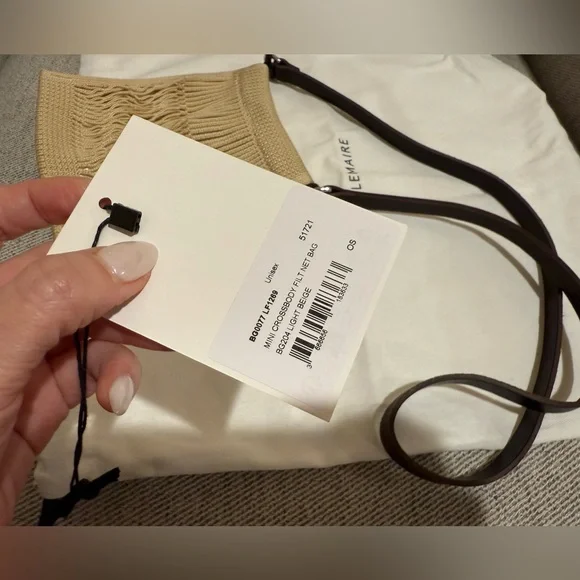 LEMAIRE MINI CROSSBODY FILT NET BAG - Picture 5 of 11